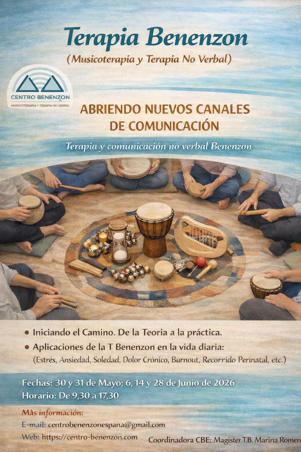 Formación Terapia Benenzon en Valencia 2026